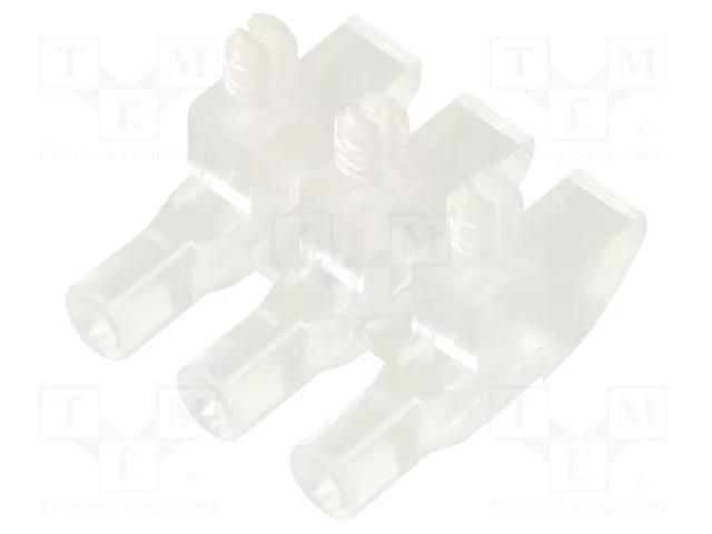 Fiber for LED; Ø3mm; No.of mod: 3; round; Front: flat MENTOR MR-1271.1003