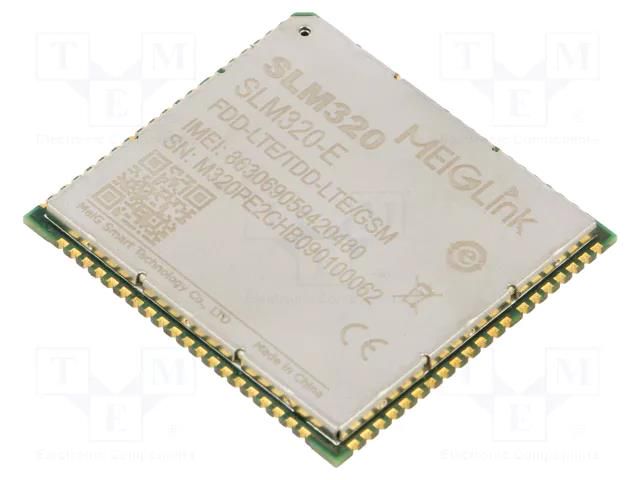 Module: LTE; Bluetooth: 4.2; Down: 10Mbps; Up: 5Mbps; 32x29x2.4mm MEIG SMART TECHNOLOGY SLM320-E-2C