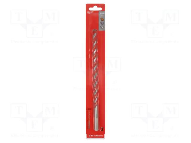Drill bit; for concrete,impact; Ø: 10mm; L: 260mm Milwaukee MW-4932471187