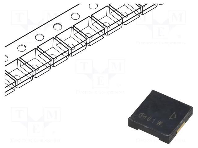 Sound transducer: piezo signaller; without built-in generator MURATA PKLCS1212E40A1-R1