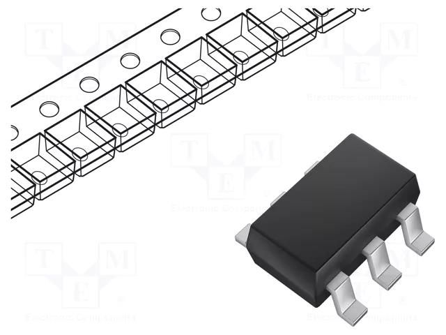 IC: digital; buffer,non-inverting; Ch: 2; SMD; SOT363; LVC; 40uA DIODES INCORPORATED 74LVC2G07DW-7