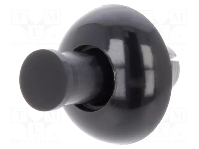 Rivet; polyamide; L.rivet: 5.1mm; black; push-in DREMEC DR8G4054.8X3.0B
