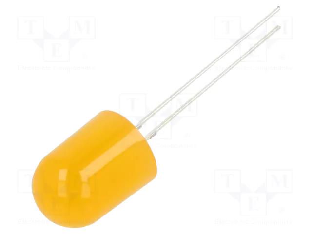 LED; 10mm; orange; 220÷330mcd; 30°; Front: flat; 1.8÷2.6VDC; 78mW OPTOSUPPLY OSO5JAA134B