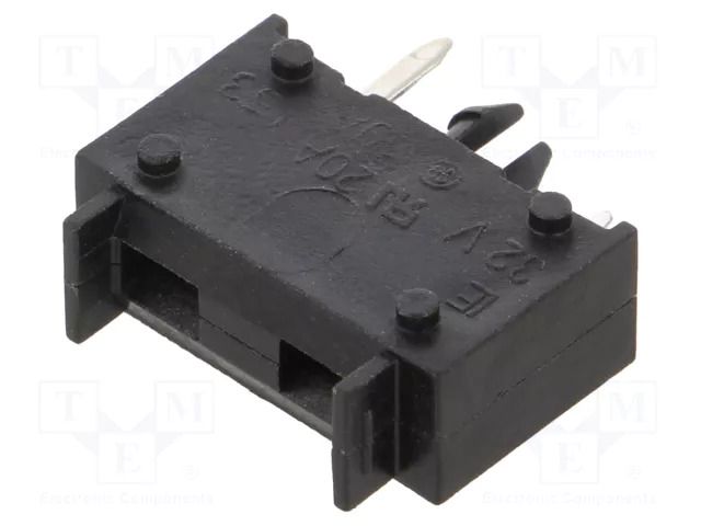 Fuse holder; 10.9mm; 20A; PCB; Leads: for soldering; UL94V-0; 32V LITTELFUSE 01530008LXN