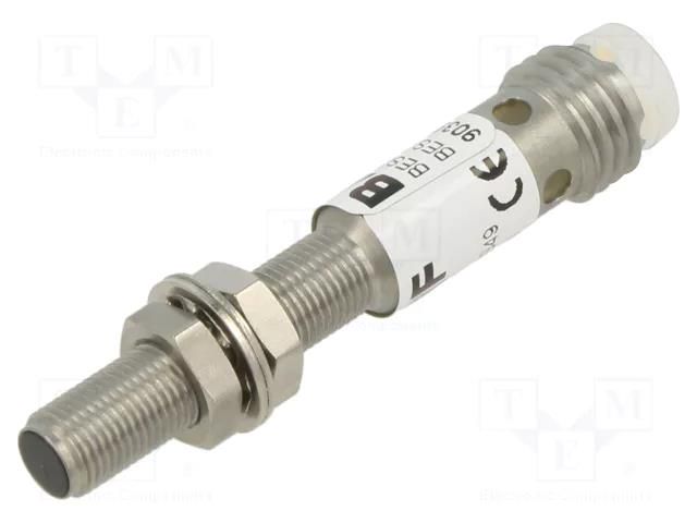 Sensor: inductive; OUT: PNP / NO; 0÷1.5mm; 10÷30VDC; M5; IP67; 5kHz BALLUFF BES00HF