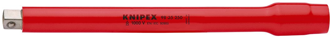 KNIPEX 98 35 250 Extension Bar with internal/external square 3/8" 250 mm 98 35 250 4003773020547