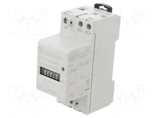 Controller; for DIN rail mounting; OC; IP50; -10÷55°C; 0.5W FINDER 7E1282300002