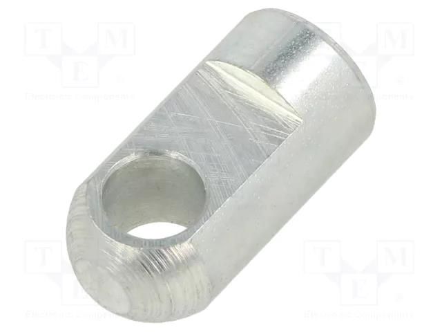 Mounting element for gas spring; zinc plated steel; 8.1mm PNEUMAT HG-CH