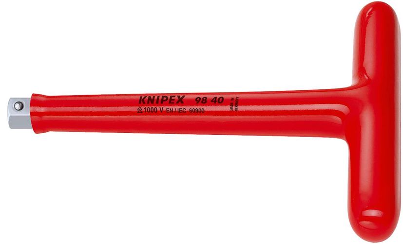 KNIPEX 98 40 T-Handle Drive with driving square 1/2" 200 mm 98 40 4003773026501