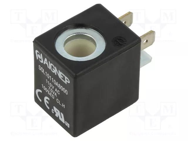 Coil for solenoid valve; IP65; 115VAC; 7.5VA; 10mm PNEUMAT FLSOL10110A8000