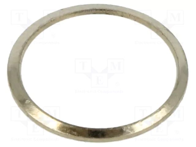 Accessories: washer; nickel; for banana sockets STÄUBLI SSP4-NI