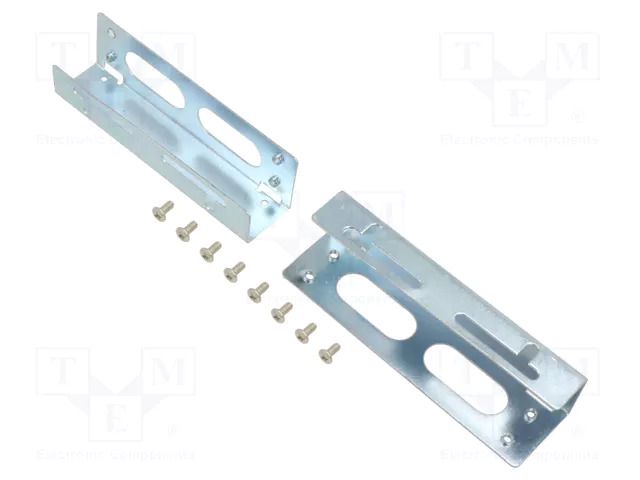 Hard discs housing: 3,5"; fits in 5,25" drive bay; metal; silver GEMBIRD MF-543