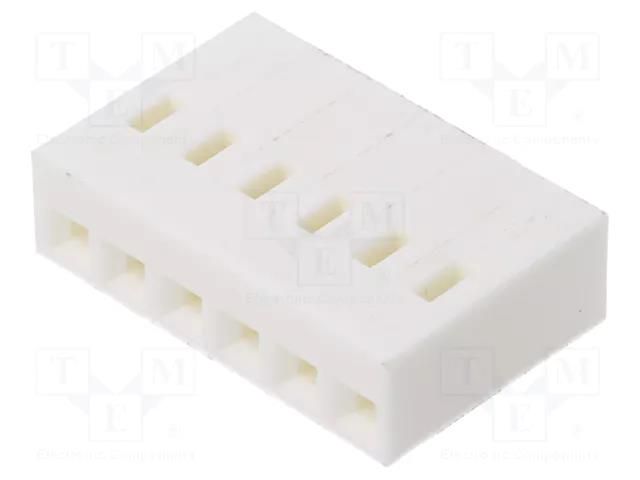 Connector: wire-board; KK 396; PIN: 6; Type: w/o contacts; plug MOLEX MX-09-50-8060