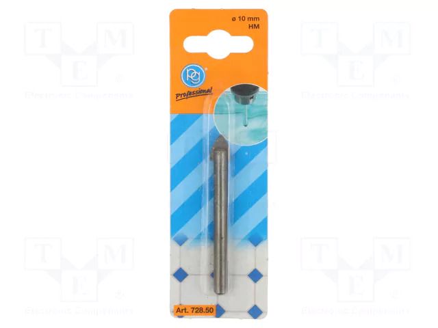 Drill bit; Ø: 10mm; Drill Bit: for glass; ceramics,glass PG PROFESSIONAL PG-728.50