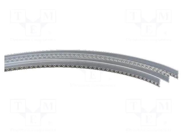 Carrier tape; ESD; 8mm; 500pcs; transparent ANTISTAT ATS-029-1090