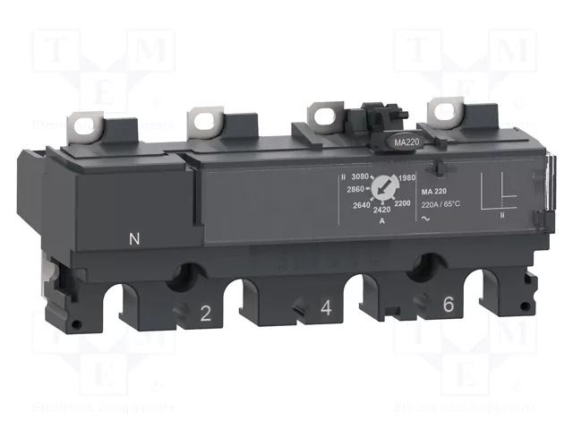Magnetic trip unit; 100A; 690VAC; IP40; -25÷70°C SCHNEIDER ELECTRIC C106MA100