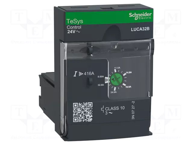 Automation module: control unit; 8÷32A; TeSys Ultra; 24VAC SCHNEIDER ELECTRIC LUCA32B