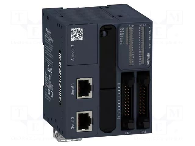 Module: PLC programmable controller; OUT: 16; IN: 16; 24VDC SCHNEIDER ELECTRIC TM221M32TK