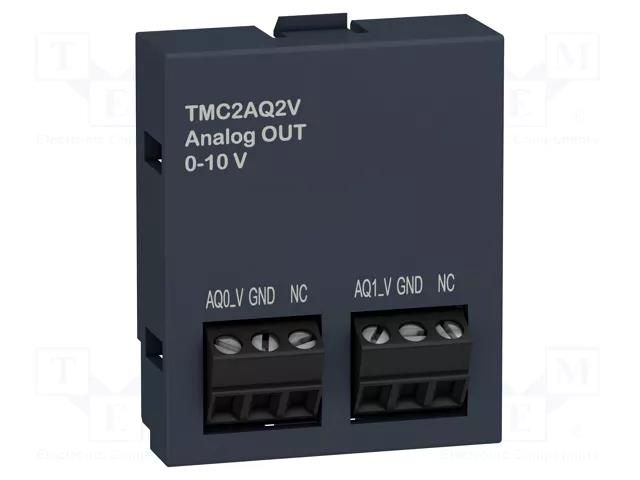 Module: extension; OUT: 2; OUT 1: analogue SCHNEIDER ELECTRIC TMC2AQ2V
