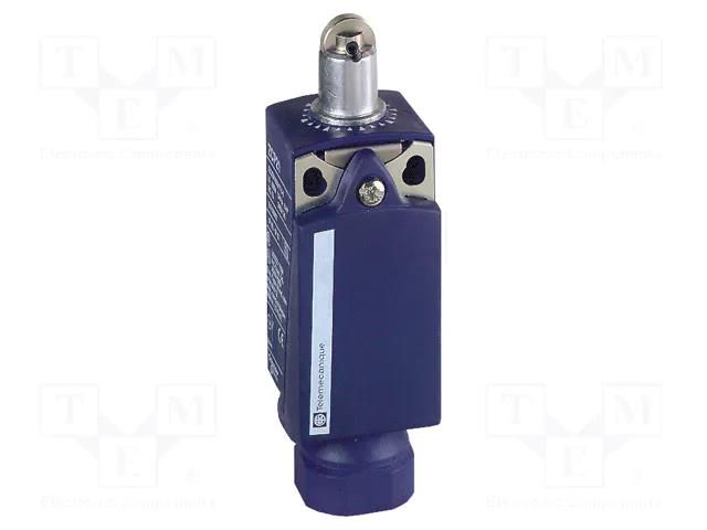 Limit switch; metal roller Ø11,6mm; NO + NC; 10A; max.250VAC TELEMECANIQUE SENSORS XCKP2102N12