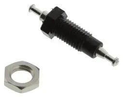 TIP JACK, 2000V, 10A, BLACK 1507-103