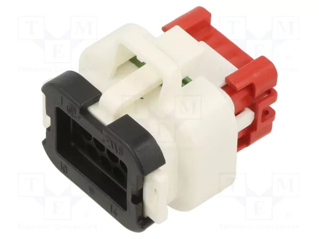 Connector: automotive; plug; female; AMPSEAL; PIN: 14; IP6K9K; 1.3mm TE Connectivity 776273-2