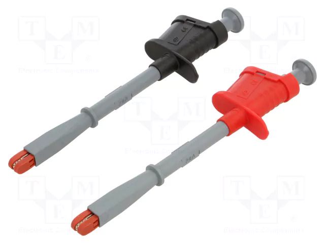 Clip-on probe; 20A; red and black; Clip-on probe: crocodile CHAUVIN ARNOUX CA-P01102053Z