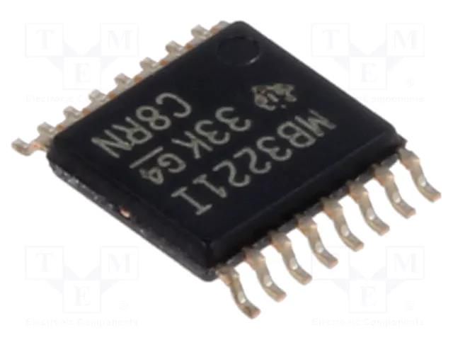 IC: interface; transceiver; full duplex,RS232; 250kbps; TSSOP16 TEXAS INSTRUMENTS MAX3221IPWR
