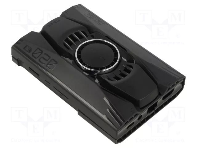 Enclosure: for computer; LattePanda 3; ABS; black DFROBOT DF-FIT0906