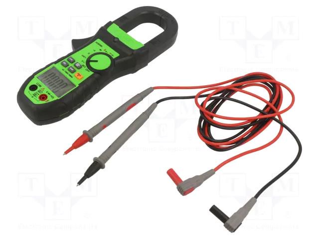 Meter: multifunction; digital,pincers type; LCD; (6000); I AC: 1kA KPS KPS-DCM3000