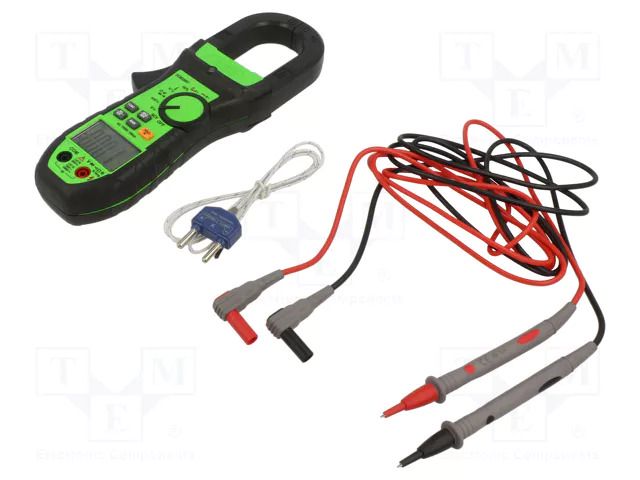 Meter: multifunction; digital,pincers type; LCD; (6000); I AC: 1kA KPS KPS-DCM3500T