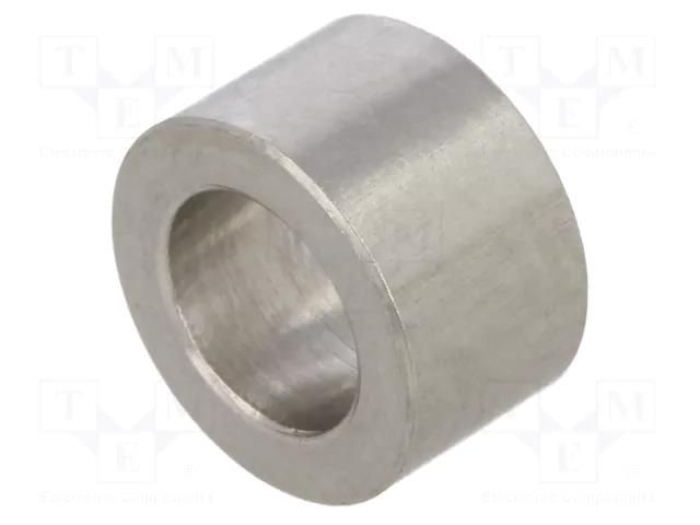 Spacer sleeve; 6mm; cylindrical; stainless steel; Out.diam: 10mm DREMEC DR3410/6.2X6