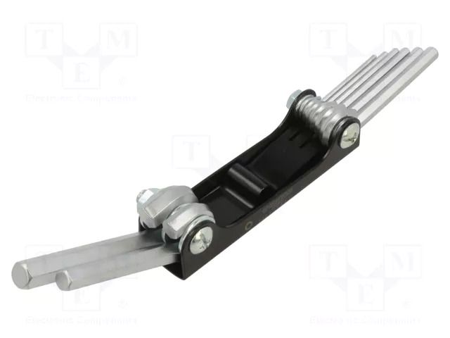 Wrench-set; hex key; 8pcs. KING TONY KT-20218MR