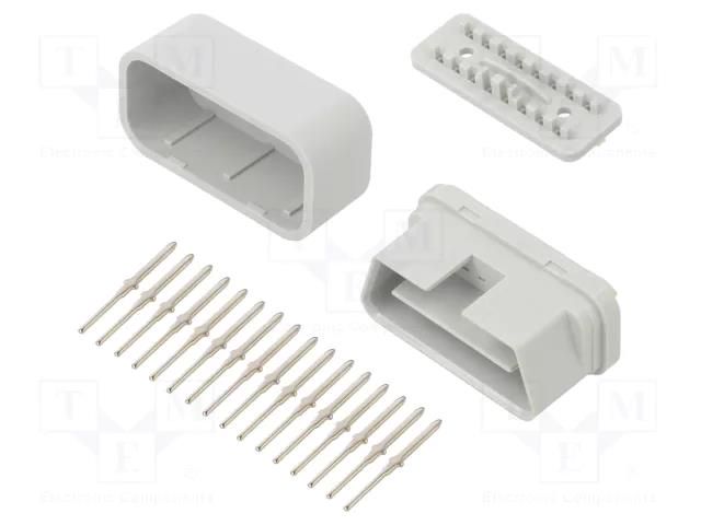 Enclosure: OBD; X: 24.7mm; Y: 48.3mm; Z: 18mm; ABS; light grey KRADEX ZOBD-MINI-SET-JABS