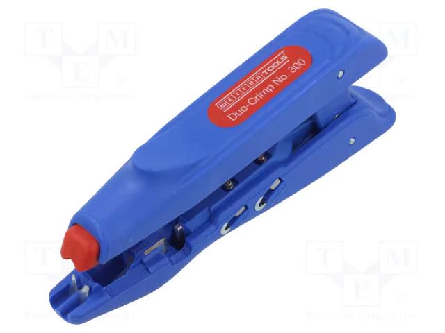 Stripping tool; Øcable: 0.5÷2.5mm,4÷6mm; 20AWG÷10AWG; 0.5÷6mm2 WEICON WEICON-51000300