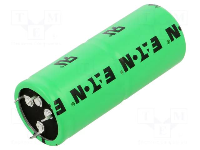 Supercapacitor; SNAP-IN; 600F; 2.5VDC; ±10%; Ø35x87.5mm; 3.7mΩ EATON ELECTRONICS XB3585-2R5607-R