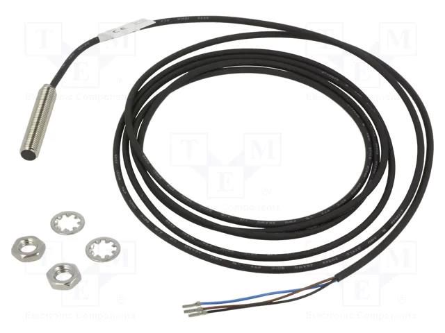 Sensor: inductive; OUT: PNP NO; 0÷1.5mm; 10÷30VDC; M8; IP68; 5kHz BALLUFF BES00CU