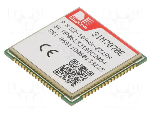 Module: LPWA; SMD; EDGE,GNSS,GPRS,LTE- M/NB-IoT,LTE450 SIMCOM SIM7070E-450