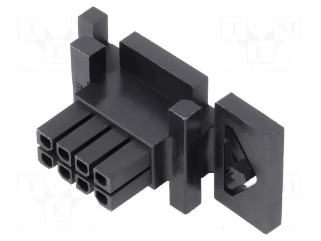 connector Microfit 3.0 Floating Receptacle 8 Ckt MOLEX MX-44133-0800