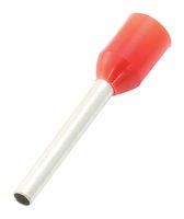 FERRULE, 18AWG, 14.5MM, NYLON, RED,PK100 E1008-L-RED