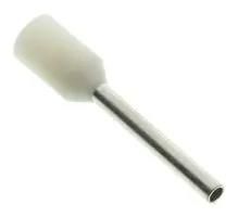 FERRULE, 20AWG, 18.5MM, NYLON, WHITE E7512-L-WHITE