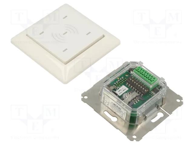 RFID reader; 4.3÷5.5V,9÷30V; Bluetooth Low Energy; antenna ELATEC T4WK-F01EU7-P