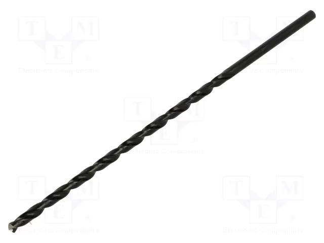 Drill bit; for metal; Ø: 9.5mm; L: 250mm; high speed steel; case ALPEN-MAYKESTAG ALP.10100950100