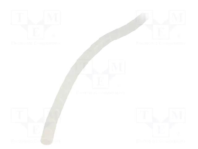 Spiral wrapping; ØBundle : 9÷65mm; polyetylene; translucent ABB SRPE-12-9