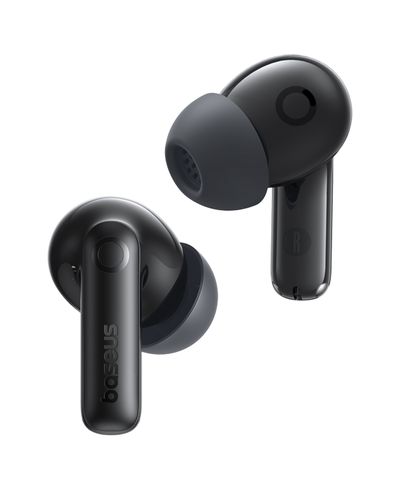 True Wireless Bluetooth 6.0 Earbuds Bass BP1 Pro with Adaptive Noise Cancelling & Charging Case, Black A0010504 6932172694982