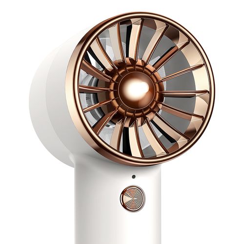 Portable Mini Fan 4000mAh with Built-in USB-C Cable, White ACFX010102 6932172605469