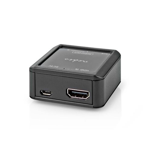 Digital Audio Converter | 1-way | Connection input: HDMI™ Input | Connection output: 2x (2x RCA Female) / 3.5 mm | Automatic | Anthracite ACON3415AT 5412810404575