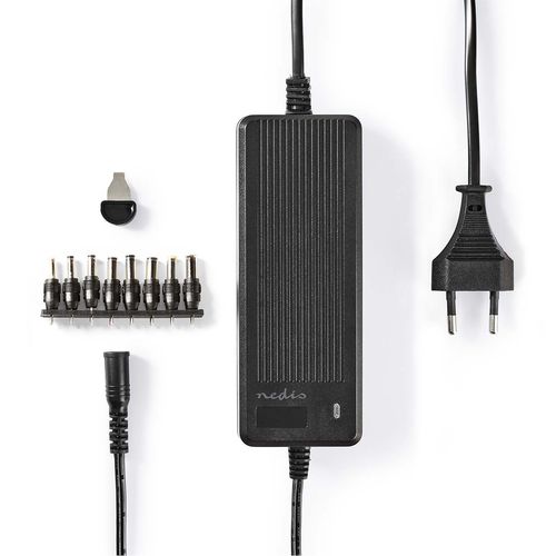 Universal AC Power Adapter | 60 W | 6 - 16 V DC | 1.10 m | 5.0 - 5.2 A | 8 plug(s) | Black ACPA116 5412810327966