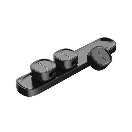 Magnetic Cable Organizer Cable Clip black BASEUS ACWDJ-01 6953156254978