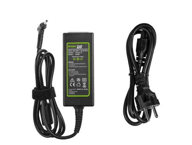 Power supply 40W 19V 2.1A, 2.5x0.7mm, Asus Eee, Green Cell PRO AD06P 5903317226383